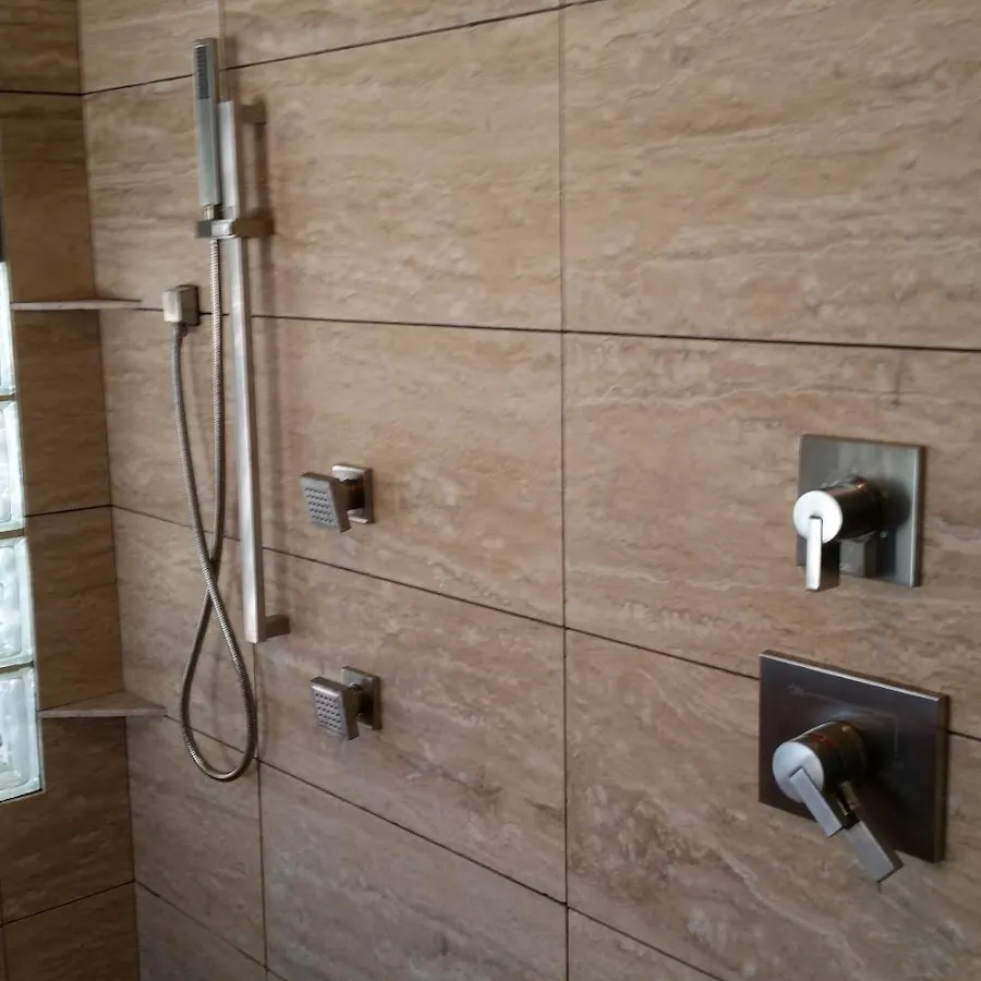Shower fixture installation for Water Heater Replacement in East Bakersfield